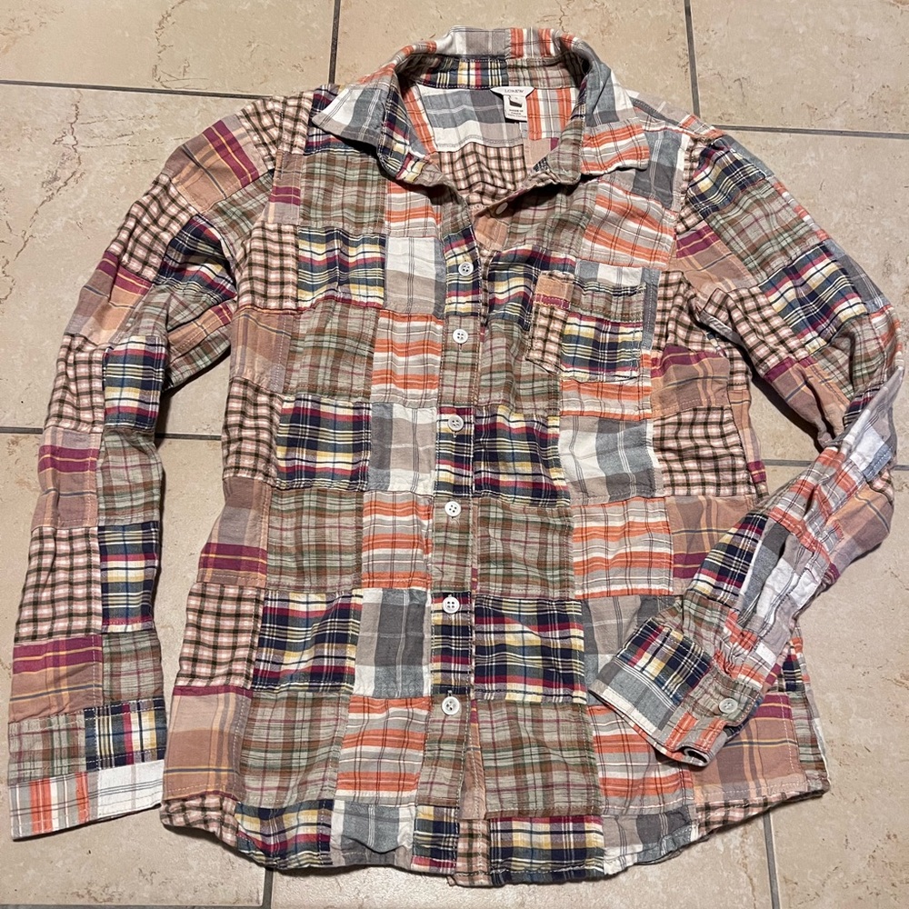 J-Crew Plaid Button Down